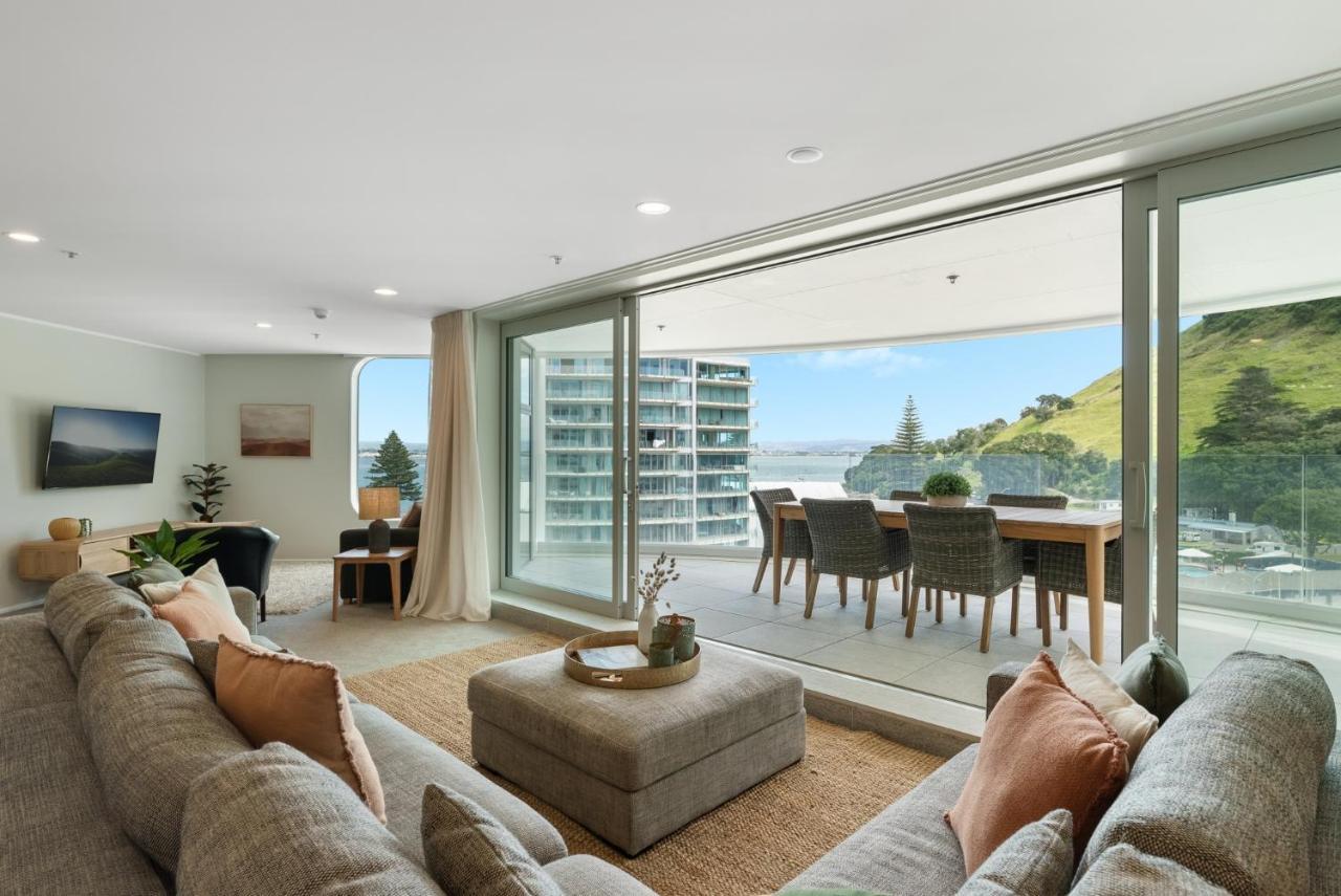 Executive Oceanside Apartment Маунт-Маунгани Экстерьер фото