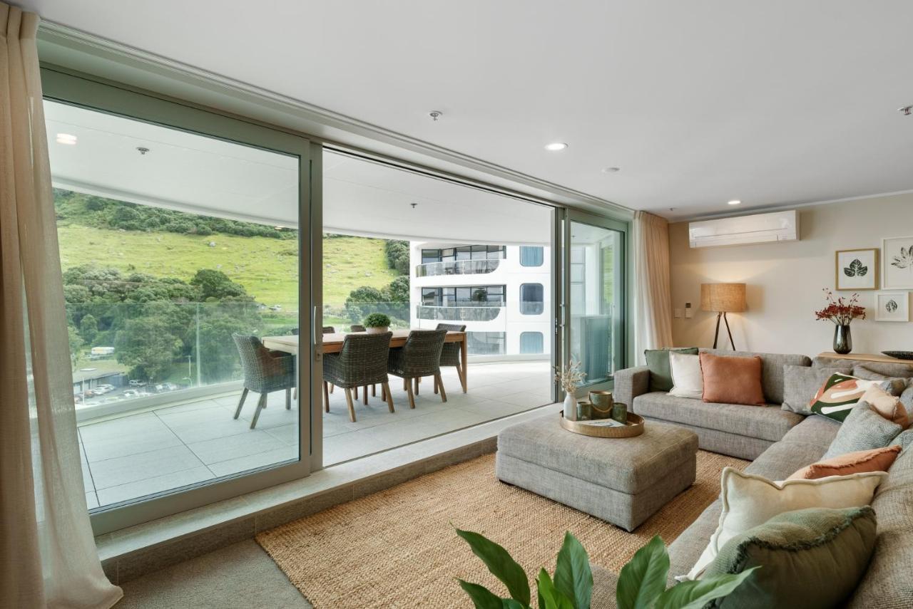Executive Oceanside Apartment Маунт-Маунгани Экстерьер фото